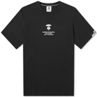 Men's AAPE Universe T-Shirt in Black