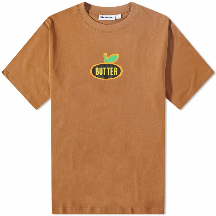Photo: Butter Goods Men's Juice T-Shirt in Oak Brown
