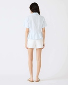Steve Madden Porter Top Striped Tops in White