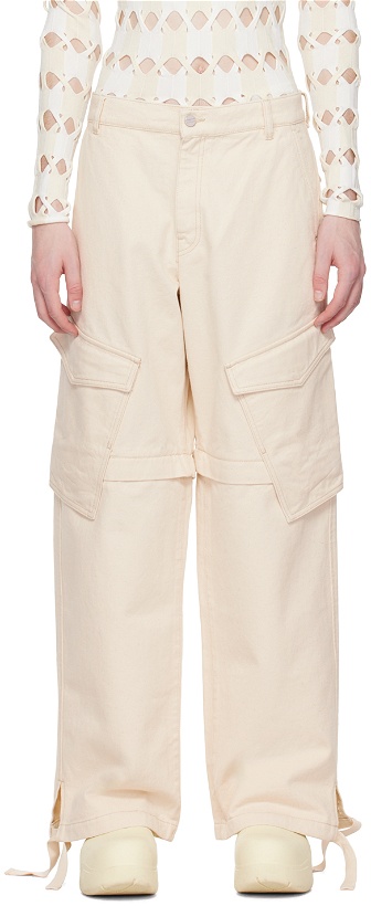 Photo: Dion Lee Off-White Parachute Jeans