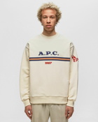A.P.C. Sweat Adam Beige - Mens - Sweatshirts
