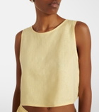 Asceno Kobe linen top