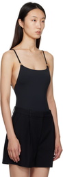 ANINE BING Black Vesta Swimsuit