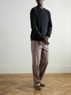 Paul Smith - Logo-Appliquéd Cotton-Jersey Pyjama Top - Black