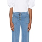 Chloe Blue Flared Jeans