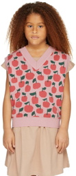 Jellymallow Kids Pink Apple Vest