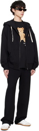 Palm Angels Black Classic Logo Sweatpants