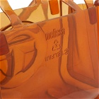 Melissa Women's x TELFAR Small Jelly Shopper Bag in Tan