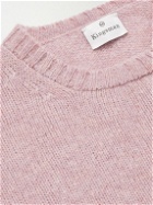 Kingsman - Shetland Virgin Wool Sweater - Pink