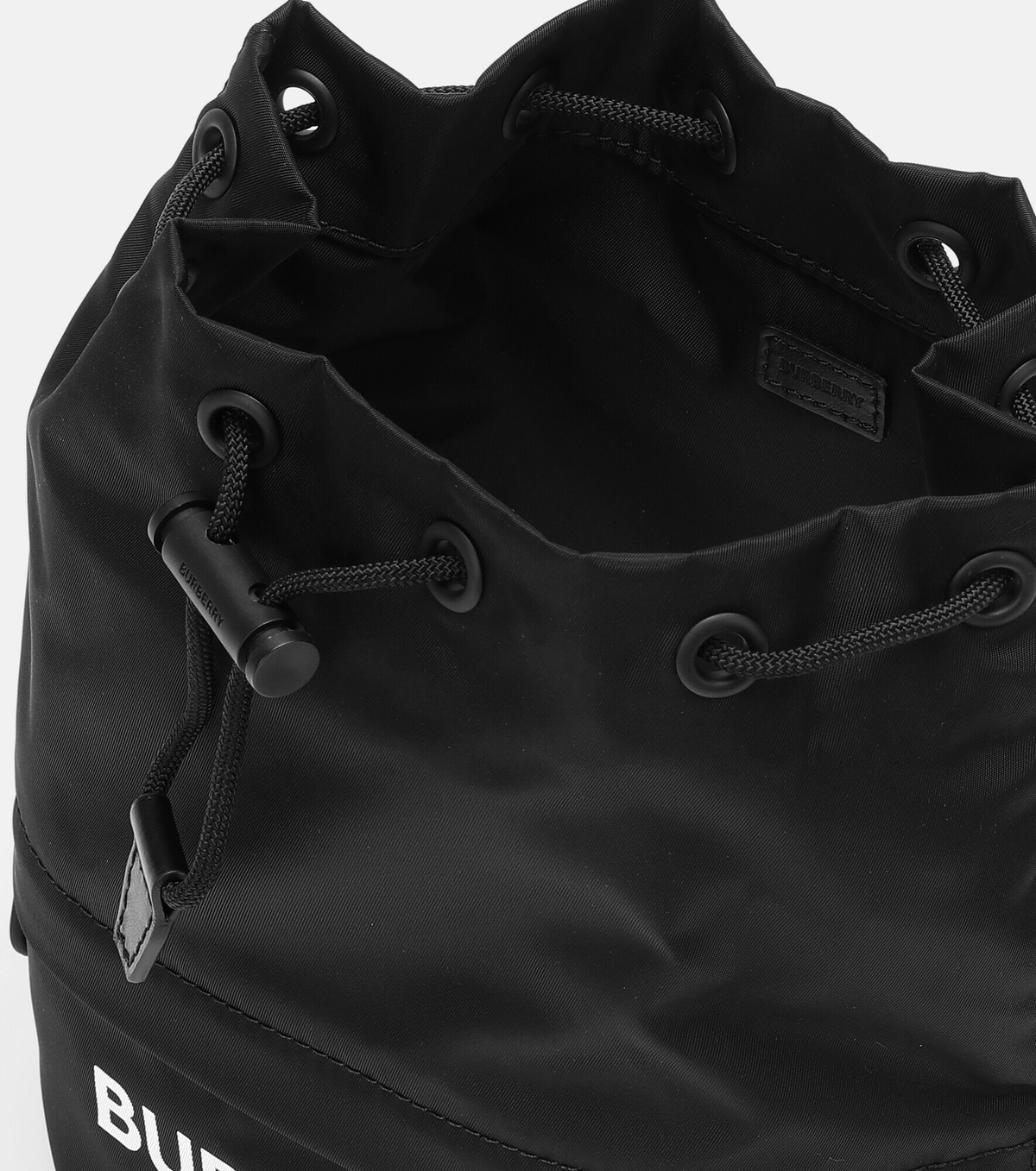 Burberry Checkered Drawstring Pouch