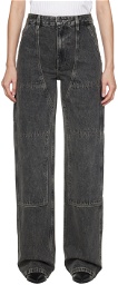 Helmut Lang Black Carpenter Jeans