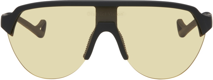 Photo: District Vision Black Nagata Speed Blade Sunglasses