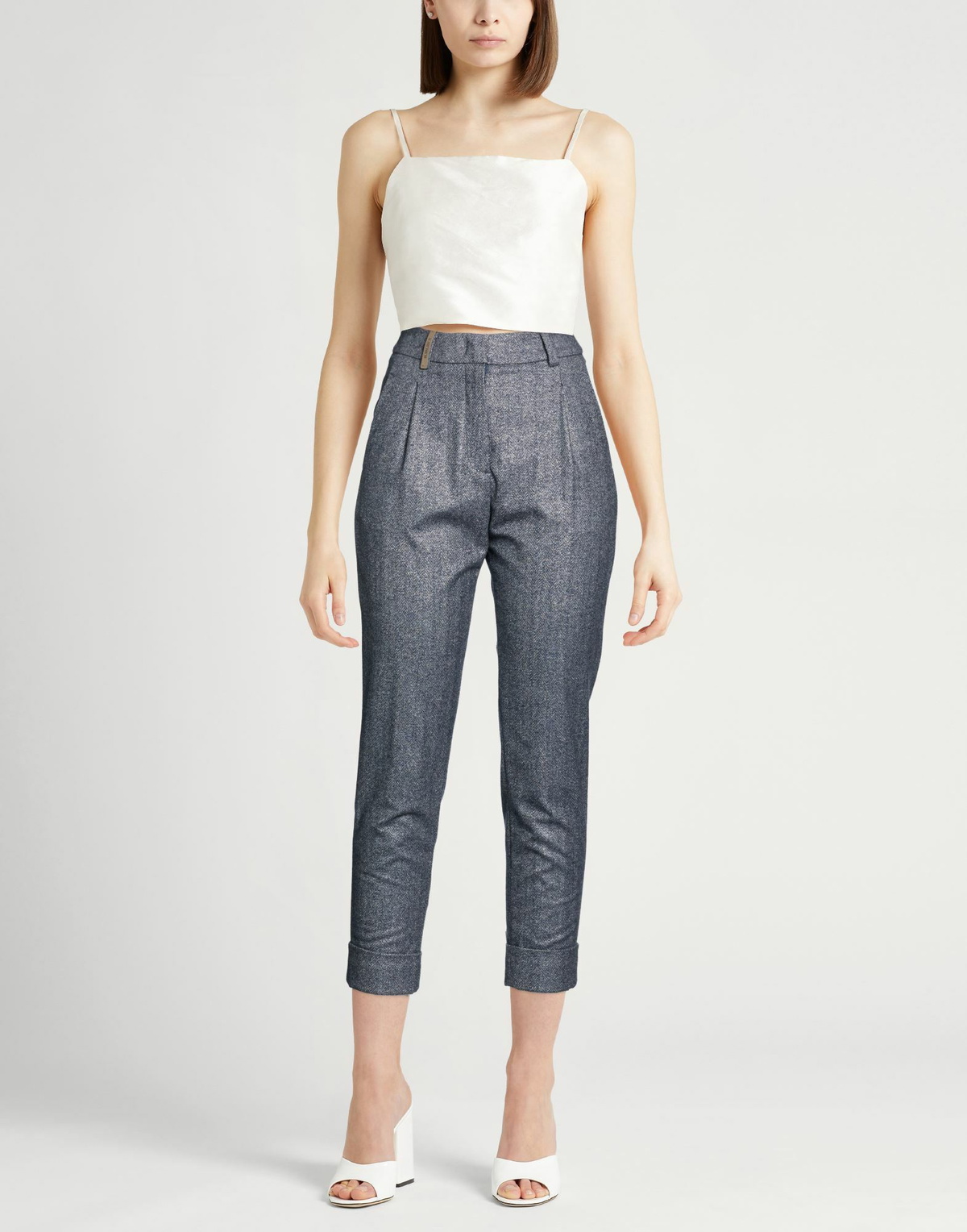 Peserico Womens Pants in Navy