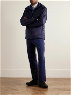 Bogner - Tim2-T Straight-Leg Belted Logo-Embossed Ski Pants - Blue