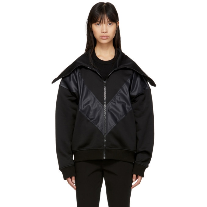 Photo: Givenchy Black Oversized Zip-Up Jacket