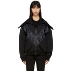 Givenchy Black Oversized Zip-Up Jacket