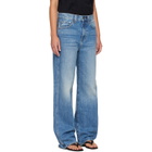KHAITE Blue Bonnie Jeans
