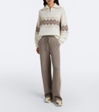Fusalp Mireva mohair-blend half-zip sweater