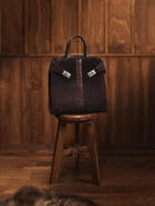 Ferragamo Mens Hug tote bag in Brown