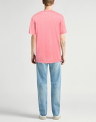 Roberto Collina Mens T-shirt Coral