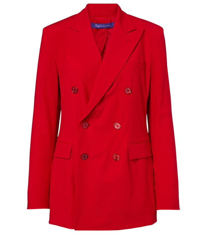 Photo: Ralph Lauren Collection Ramona double-breasted wool-blend blazer