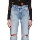 Moussy Vintage Blue Odessa Jeans