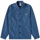 Danton Men's Back Print Coverall Jacket in Blue