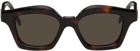 Loewe Brown Rectangular Sunglasses