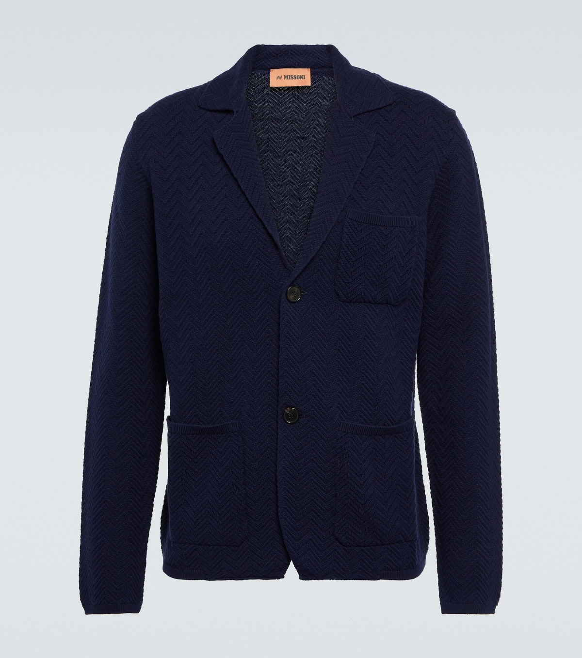 Missoni - Zig-zag cotton jacket