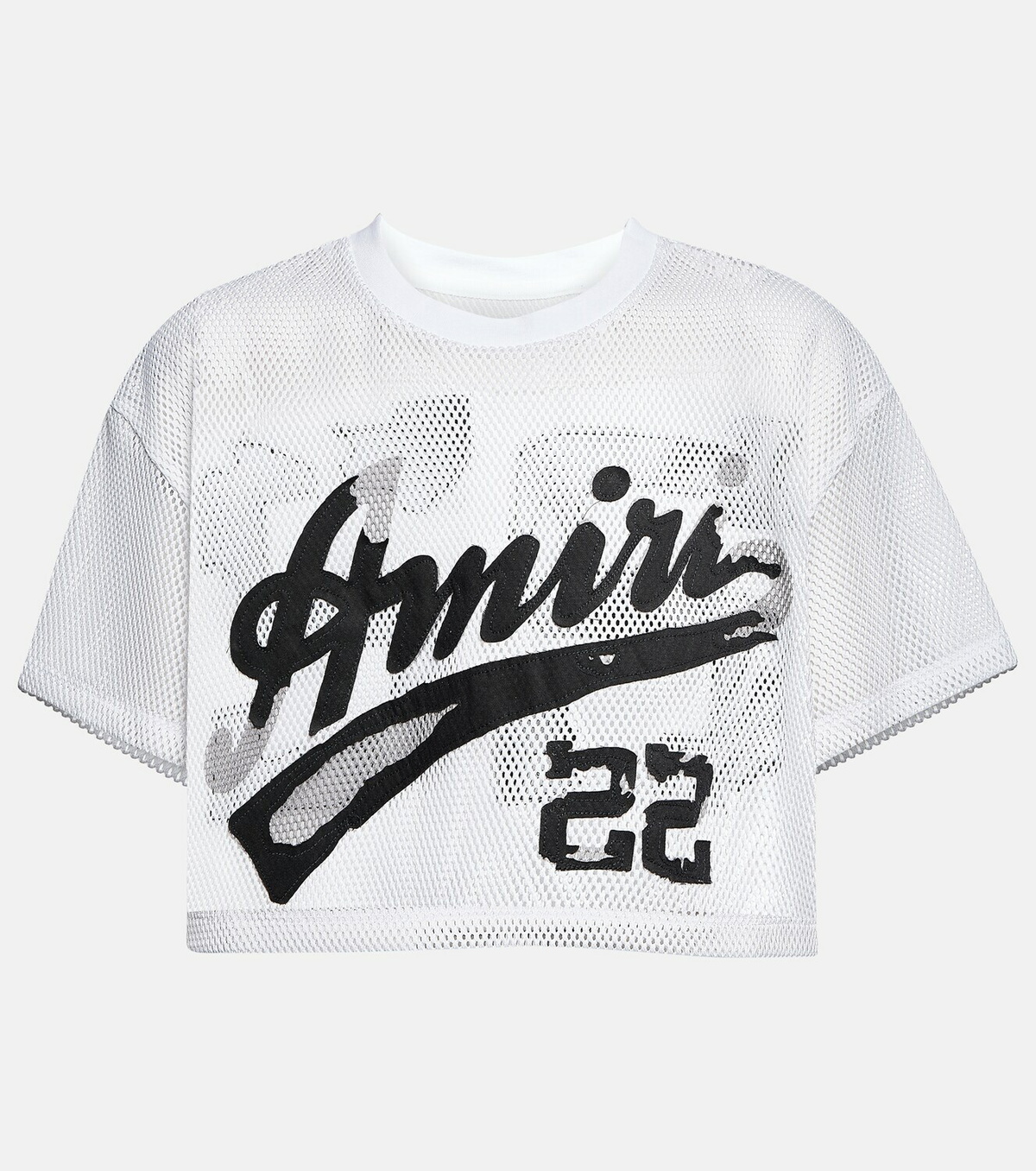 Amiri - Logo mesh T-shirt Amiri