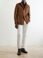 Brunello Cucinelli - Suede Jacket - Brown