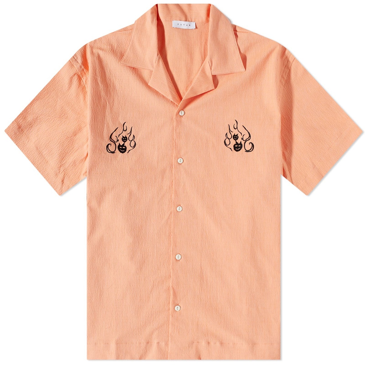 Photo: Futur Men's Pacific Vaction Shirt in Coral