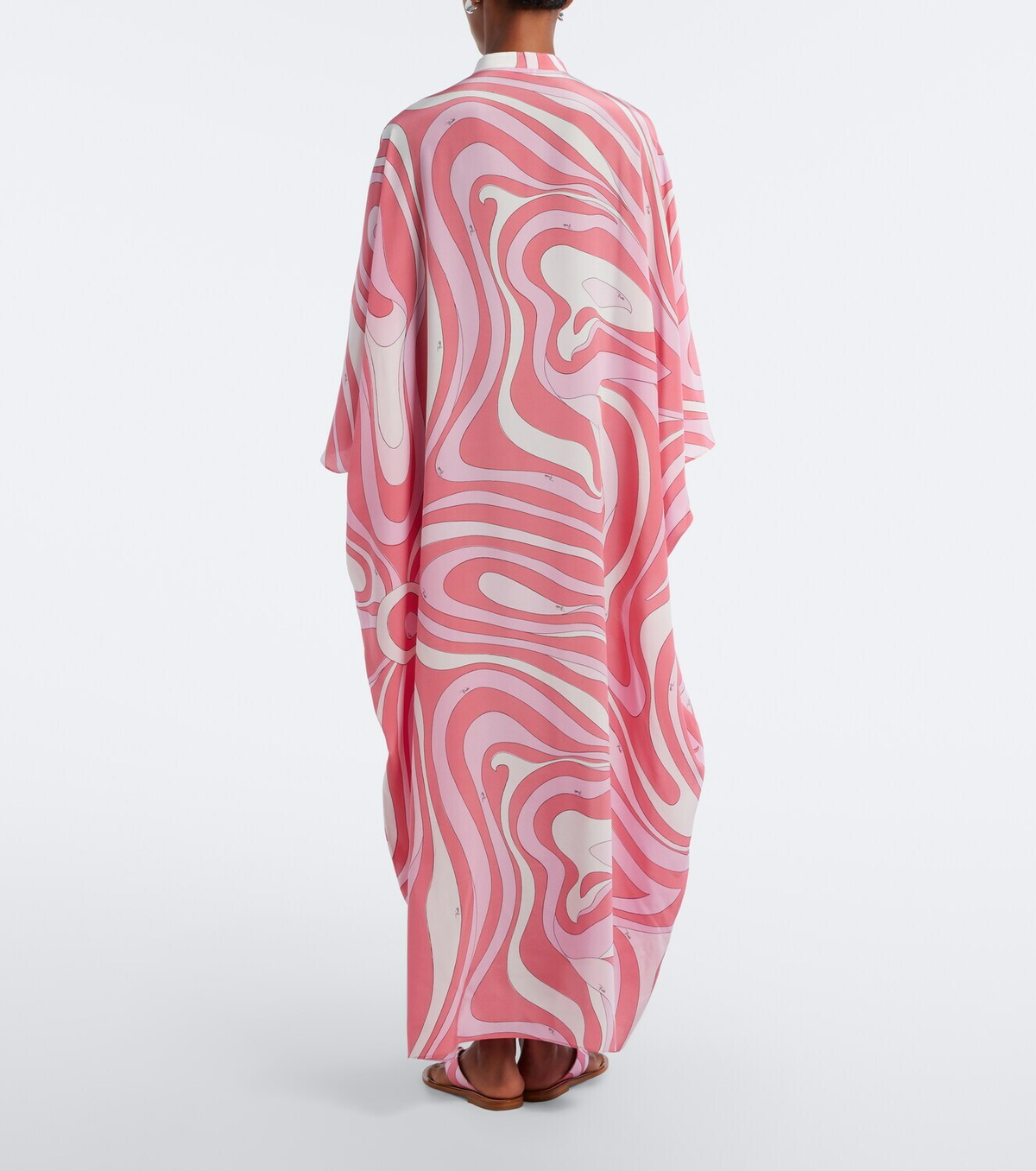 Pucci Marmo silk twill kaftan