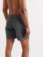 Orlebar Brown - Bulldog II Mid-Length Cotton-Blend Twill Swim Shorts - Gray