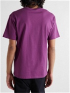Saturdays NYC - Logo-Print Cotton-Jersey T-Shirt - Purple