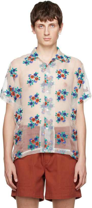 Photo: Bode White Daisy Shirt