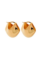 Khaite Lotus Medium 18kt Gold-plated Earrings - One Size