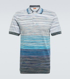 Missoni - Space-dyed cotton jersey polo shirt