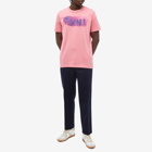 Marni Men's Watercolour Logo T-Shirt in Pink Candy