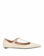 The Attico Womens Ballet flats Ivory