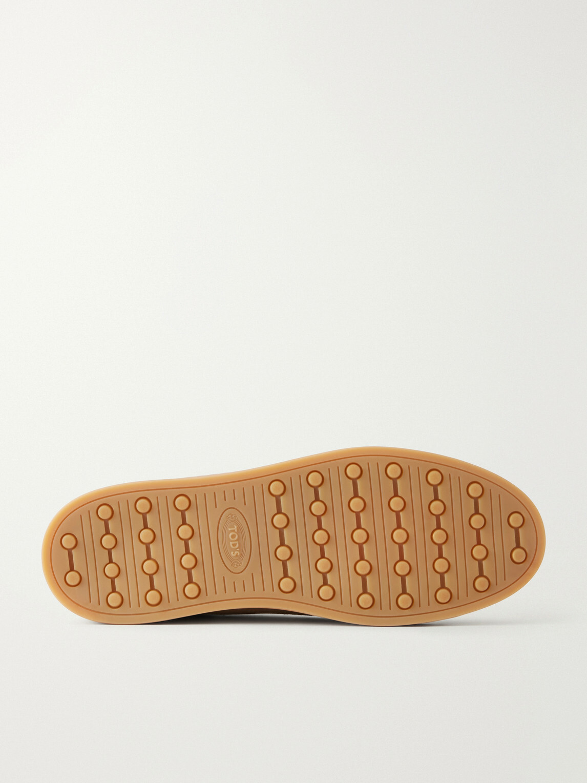Tod's - Cassetta 04L Shearling-Lined Suede Sneakers - Brown