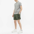 Alexander McQueen Men's Grafitti Logo Swimshorts in Kk&Blck