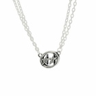 TwoJeys Men's Icon Double Chain Necklace in Silver 
