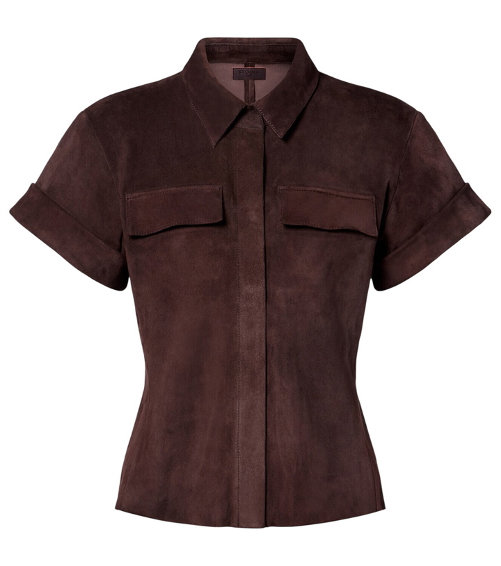 Photo: Stouls Miller suede shirt