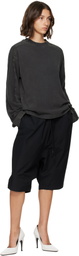 Entire Studios Black Heavy Long Sleeve T-shirt