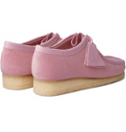 Clarks Originals - Wallabee Suede and Leather Desert Boots - Pink