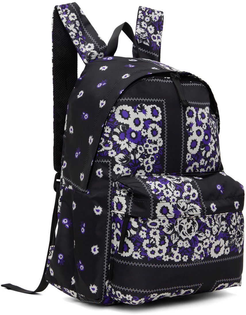 NOMA t.d. Black Floral Backpack