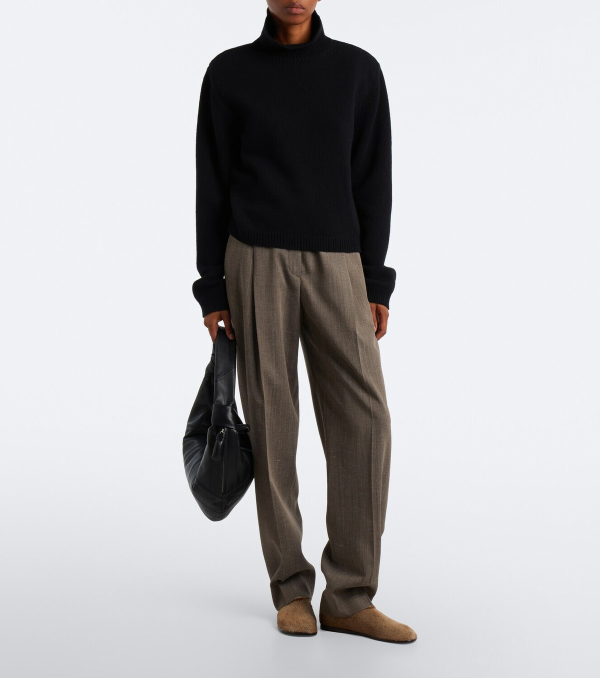 Lemaire Calf hair slip-on shoes