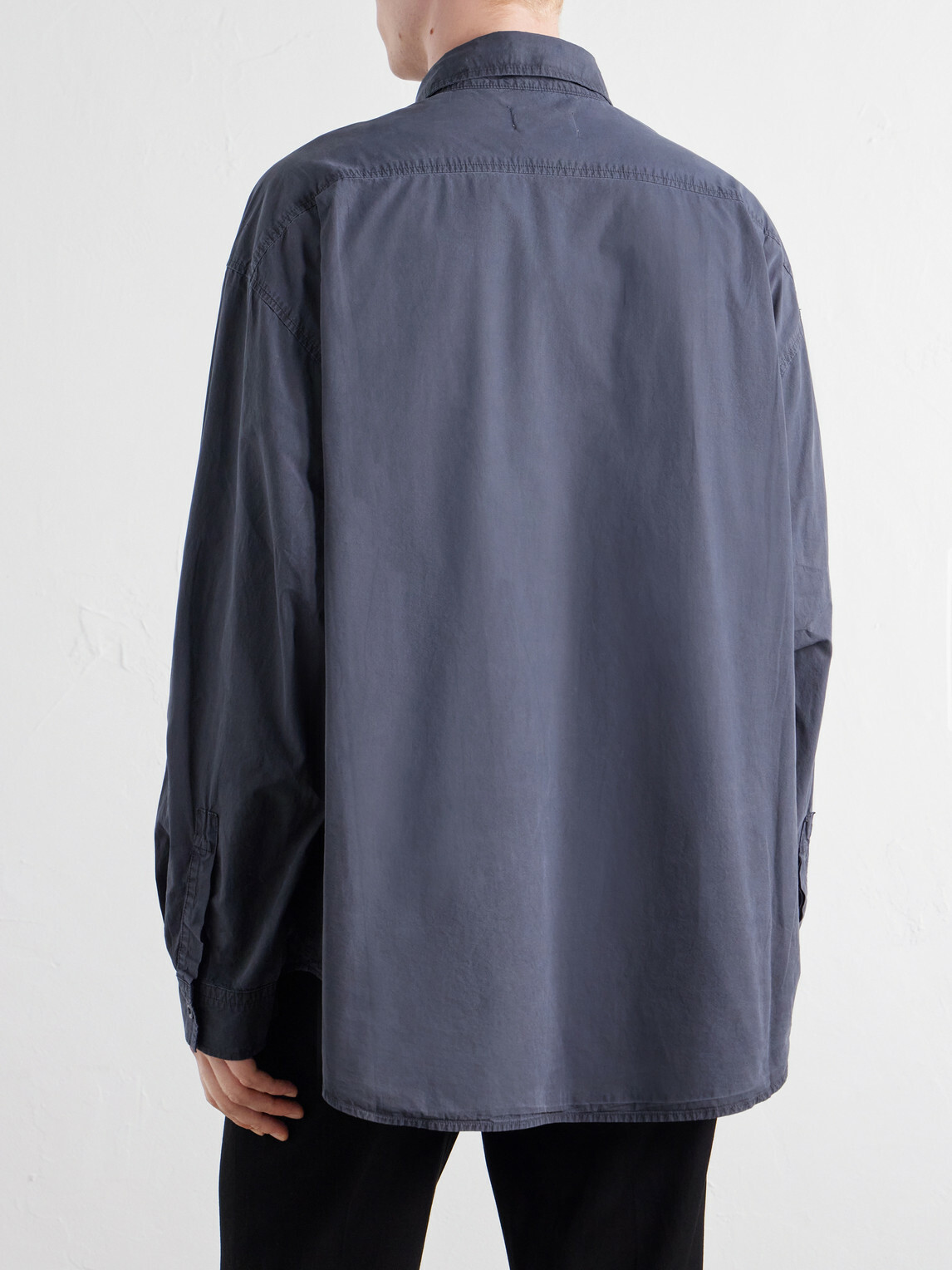 AGOLDE - Clark Organic Cotton Shirt - Gray