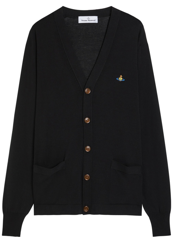 Photo: Vivienne Westwood Alex Cotton Cardigan Black
